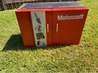 Vintage 1970s MotorCraft Cabinet!!!