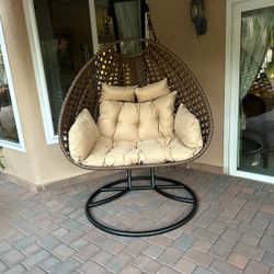 2 Person Hanging Egg Chair XL

