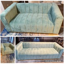 Mint Green Sofa Set