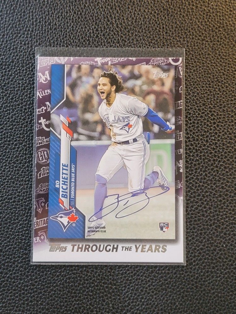 Bo Bichette Rookie Through The Years Reprint