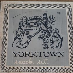 Vintage Yorktown Snack Set 8pcs.