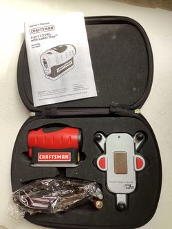 Craftsman 4-in-1 Level with Laser Trac