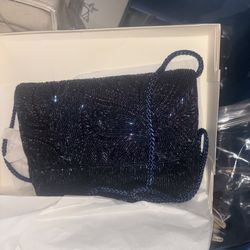 Vintage beaded evening clutch