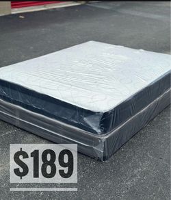 Queen Mattress Set – Medium – Brand New – Delivery Available 🚚