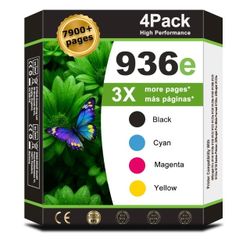 936e 936XL Ink Cartridges Combo Pack Compatible for HP 936e HP936 XL hp 936 xl for OfficeJet Pro 9110b 9130