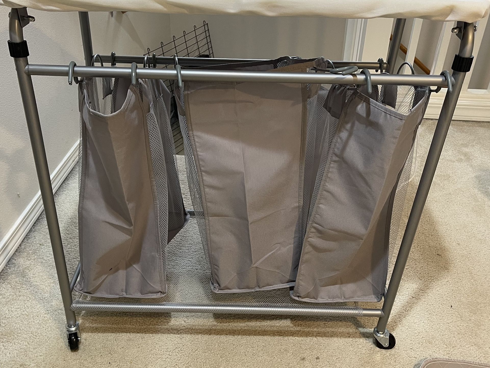 Laundry Cart With Iron Board