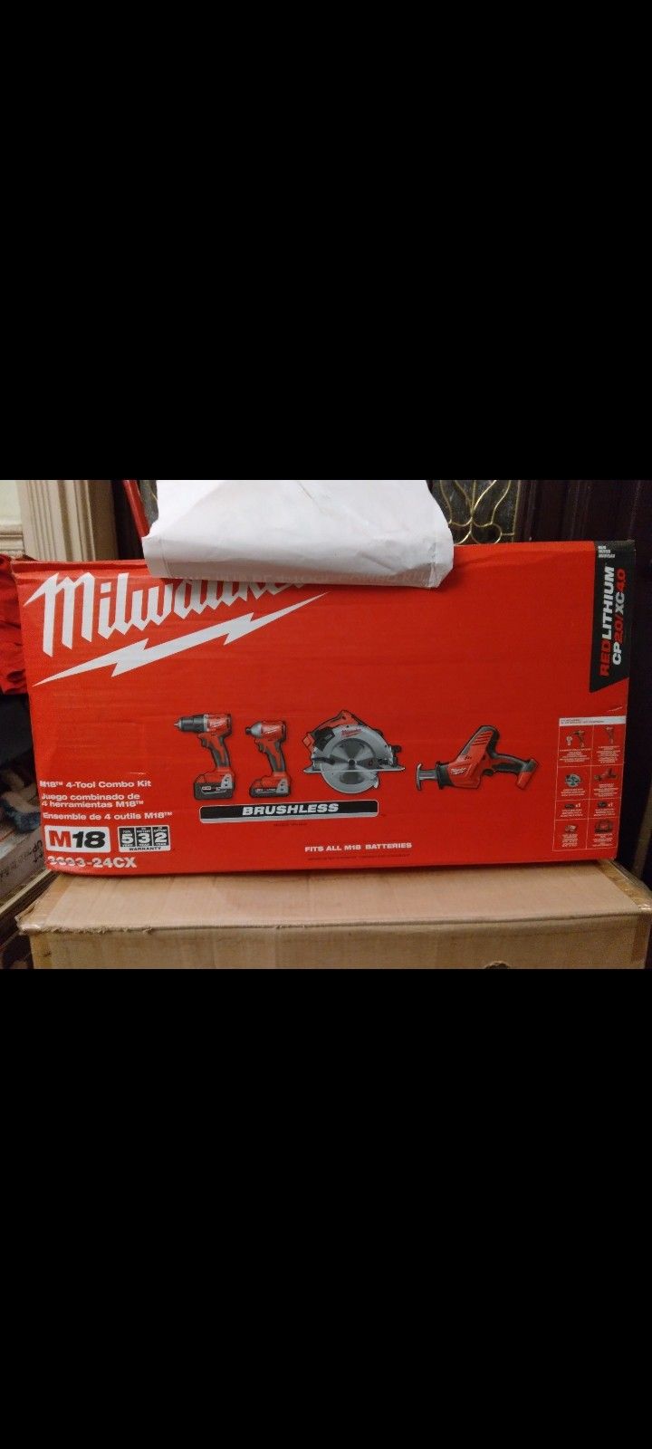 Milwaukee M18 4 TOOL COMBO !