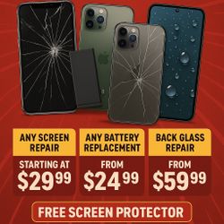 iPhone iPad Laptop Repair – Screen, Battery, Water Damage – Fast & Cheap!”