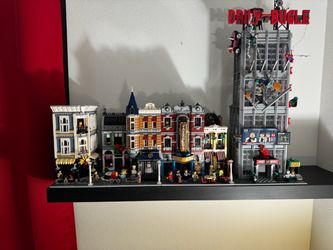 LEGO Modular Buildings Collection with Daily Bugle