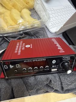 G7 Digital Audio Player Bluetooth Amplifier