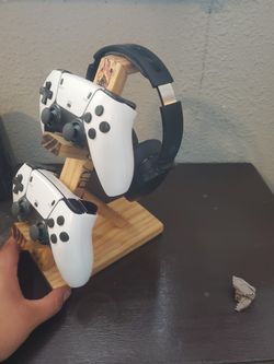 Controller stand ,display rest, wood