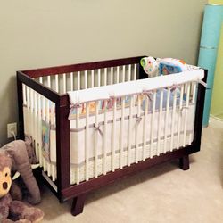 Crib And Dresser Set