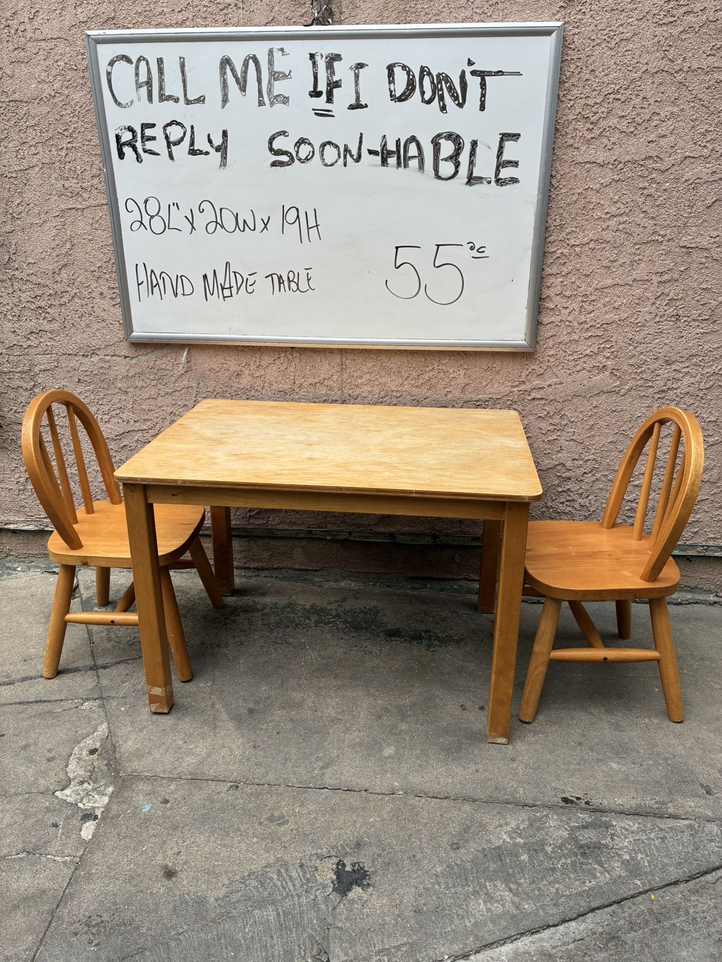 Chairs And Table For Kids