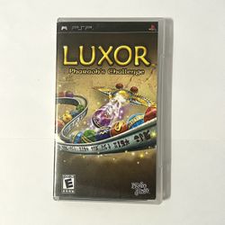 Luxor Pharaoh's Challenge (Sony PSP, 2007) Complete & Tested UMD Shell Replaced 