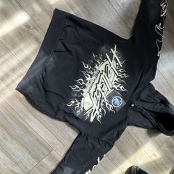 Black And White Hellstar Hoodie 