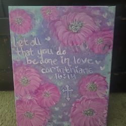 Bible Verse Painting