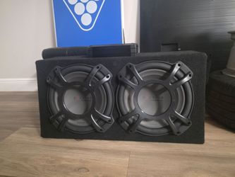 Kenwood Subwoofer and Alpine amp