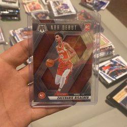 Zaccharie Risacher 2024-25 Panini Mosaic RC Rookie Card