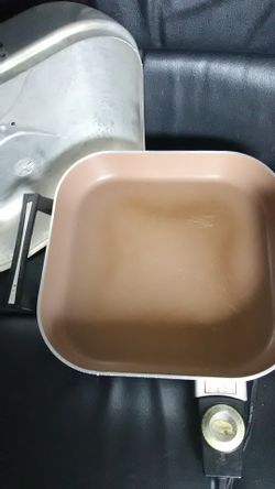 Vintage antique electric skillet