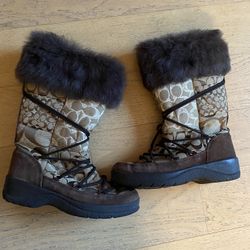 COACH Laurilyn snow boots 