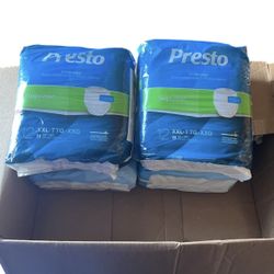 14 Packs Presto Supreme Protective Under Wear 2XXL