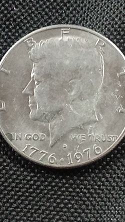 Filed D Mint On A 1(contact info removed) Bicentennial Half Dollar