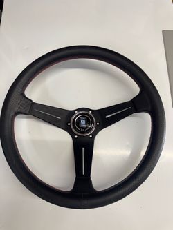 Nardi 350mm Deep Corn Steering Wheel w/ Horn