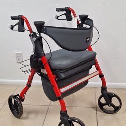 Premium Empower Rollator Walker with Memory Foam Seat