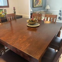 Wooden Dining Room Table 