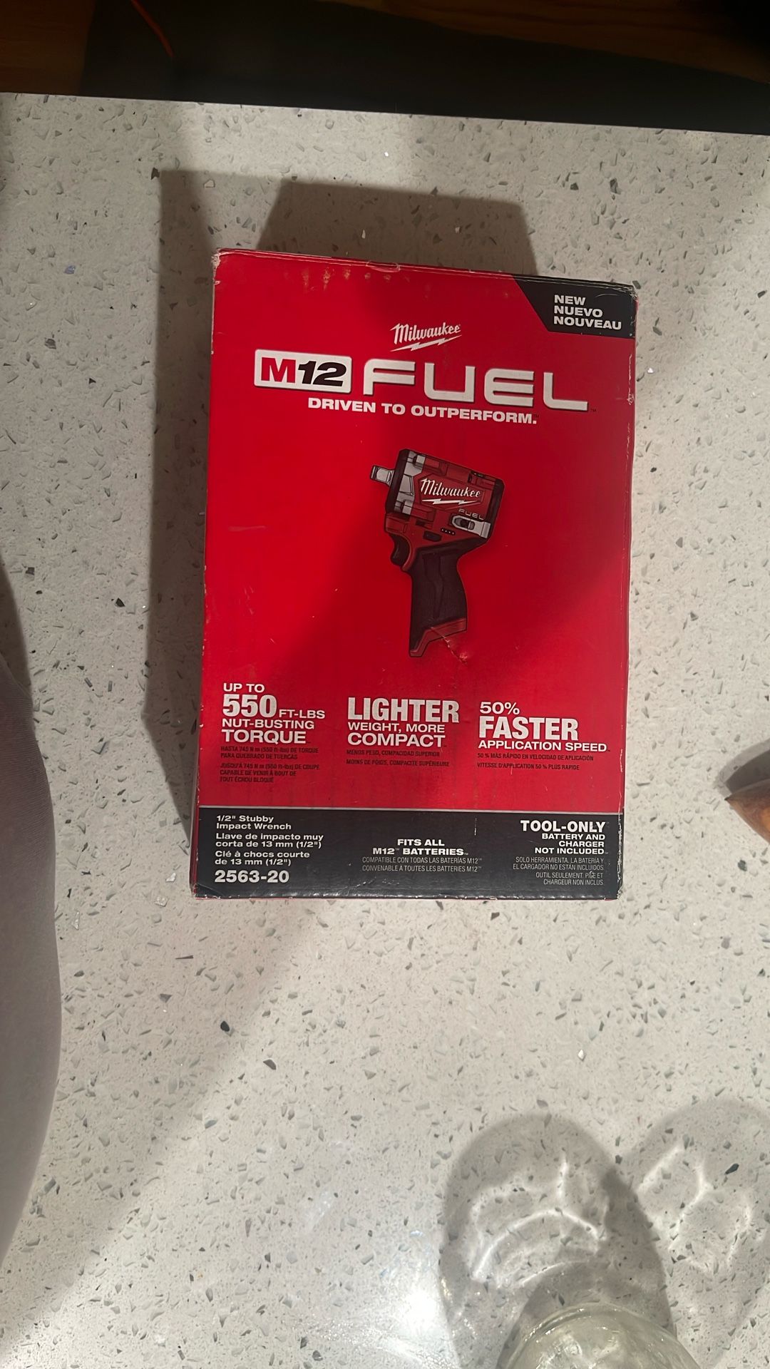 M12 Impact Wrench 1/2