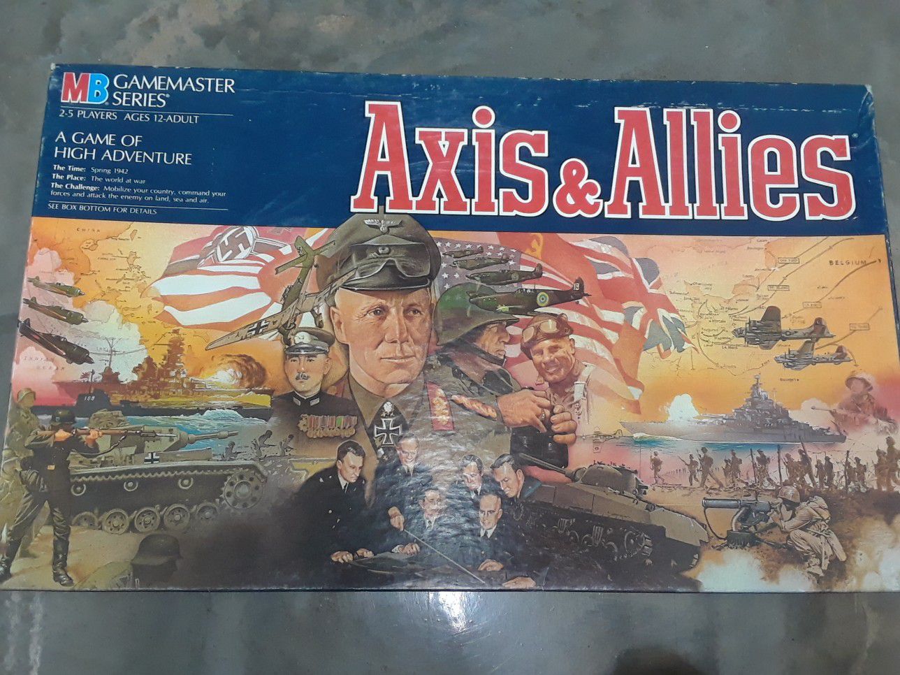 Axis & Allies board game