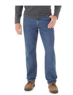 Wrangler Rustler Men's Relaxed Fit Jeans size 48x30.  (R)