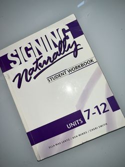Signing Naturally Workbook