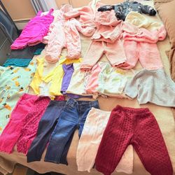 Winter Baby Girl Clothes  9-12 Months 