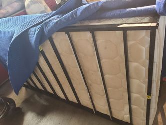 Twin frame and mattress