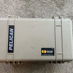 Tan Pelican case 1650
