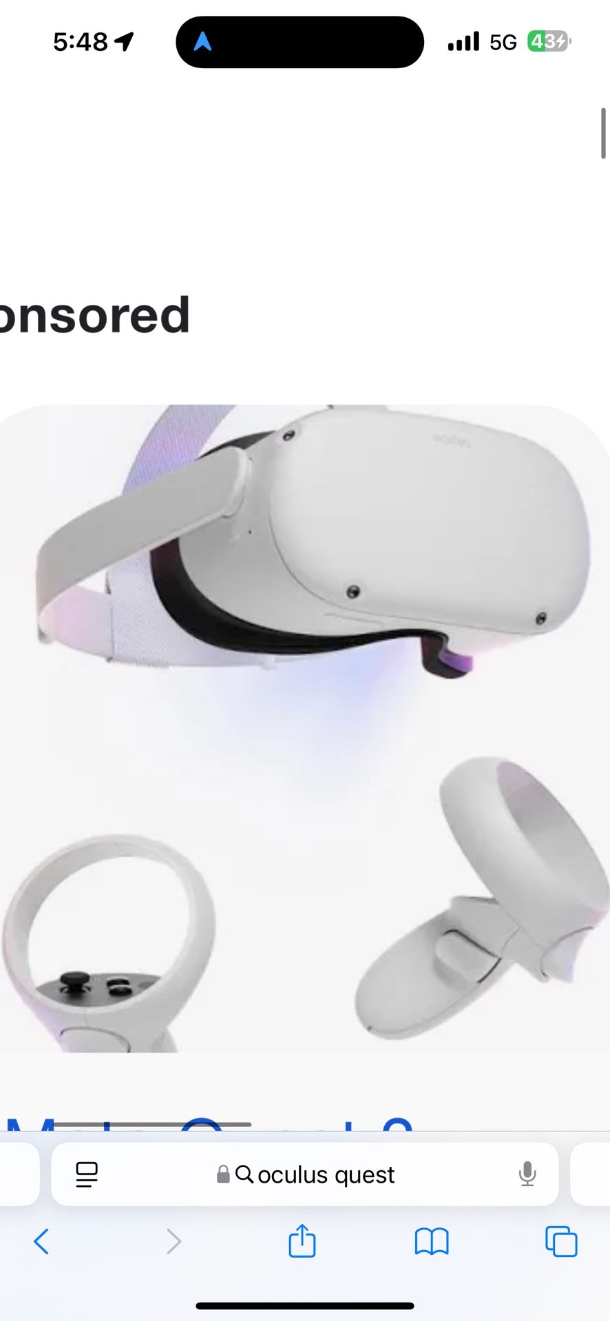 Oculus Quest Great Condition