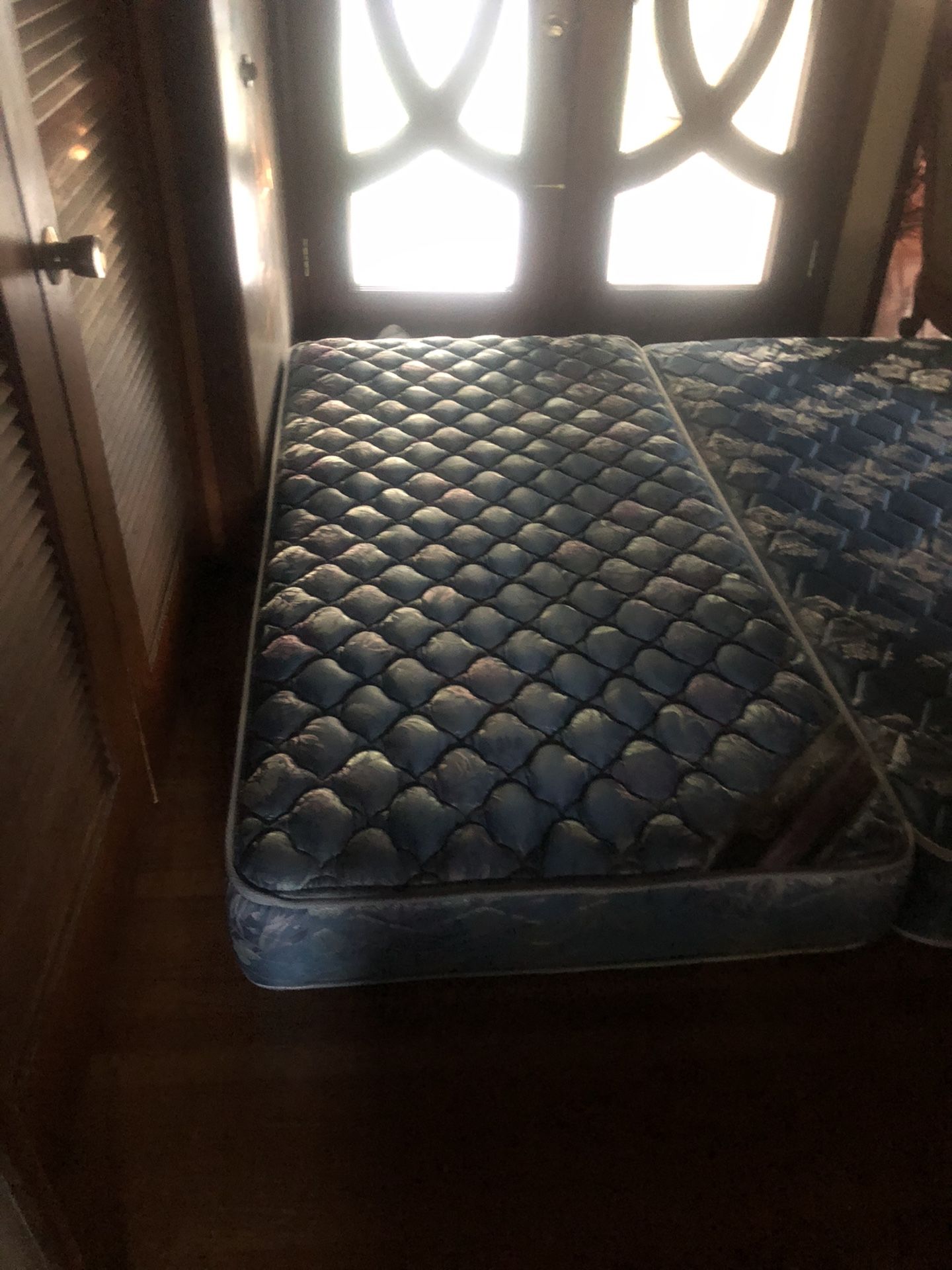 Twin mattress each for $50 both for $90