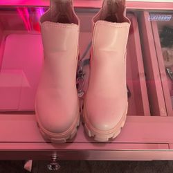 Pink Circus Boots Size 6