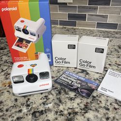 New Polaroid Go Generation 2 - Mini Instant Camera + Film Bundle (extra film included)