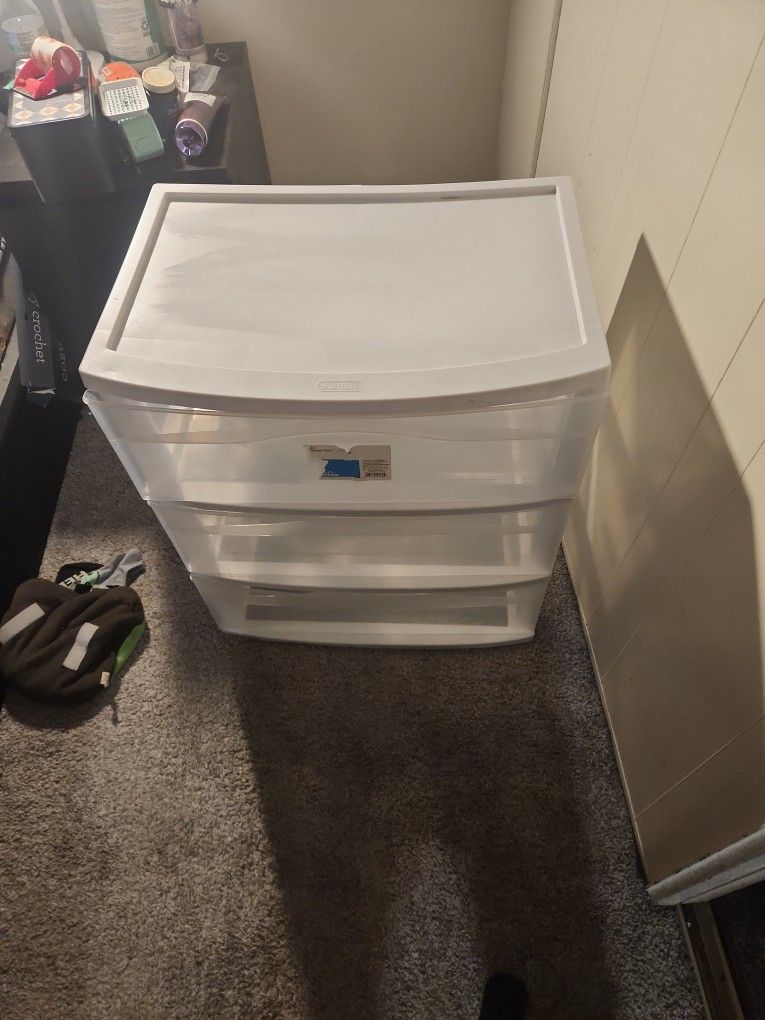 3 Tier Clear Drawer