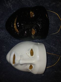 Laugh Now Cry Later Ceramic Mask