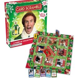 Elf Card Scramble Board Game - Fun Family Christmas - Officially Licensed Elf The Movie Game