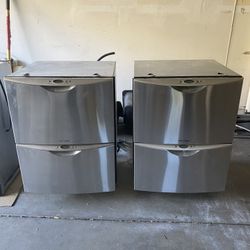 2 Fisher & Paykel Double Dishwashers 