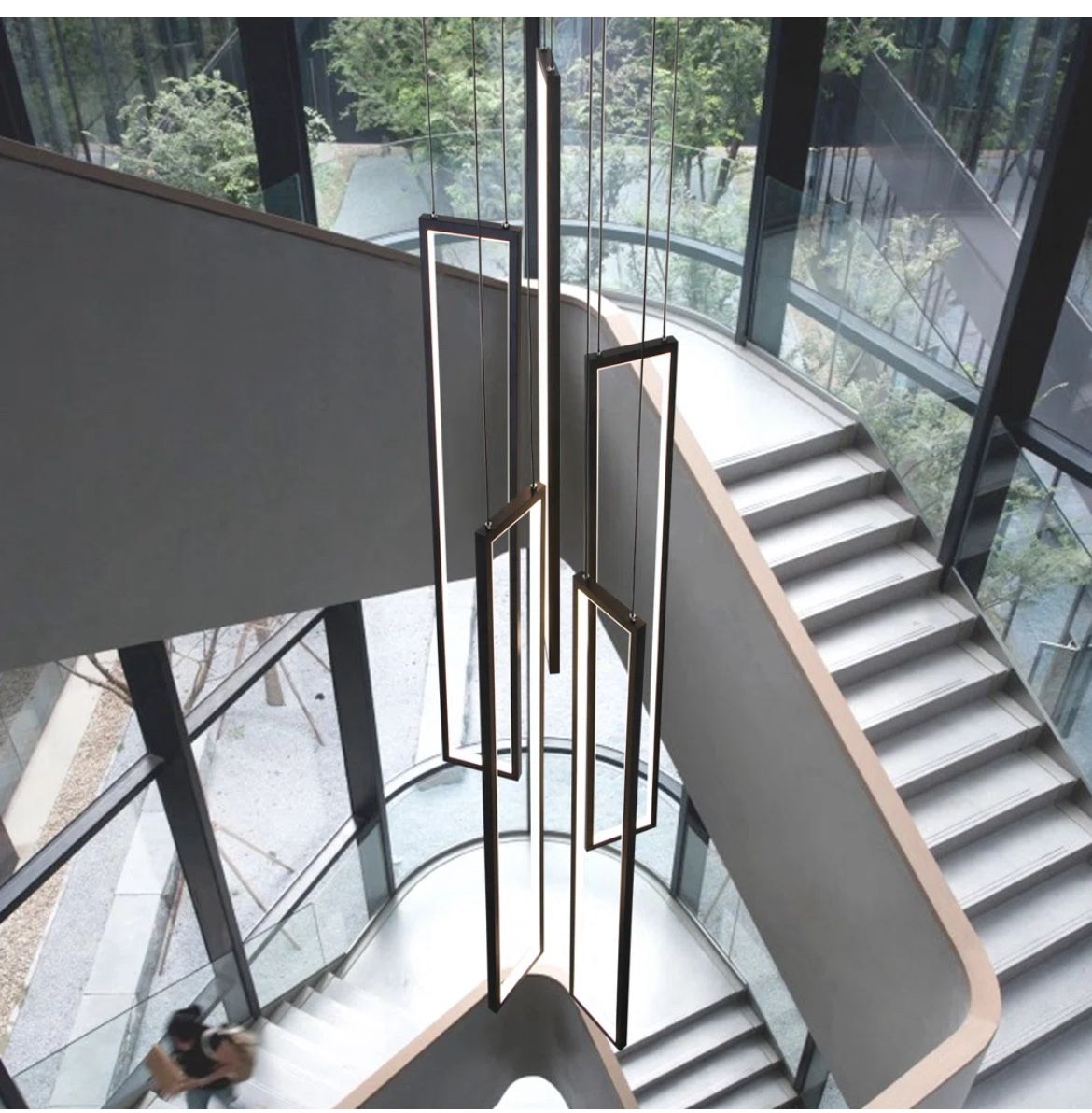 Orren  Ellis Savea 5 Light Pendant Light - New In Box