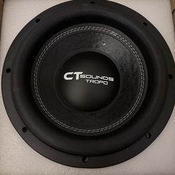 TROPO-10 / / 650 Watts RMS 10 Inch Car Subwoofer - DUAL 4 OHM