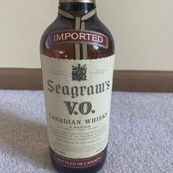 1978 Seagram’s V.O. Vintage Unopened