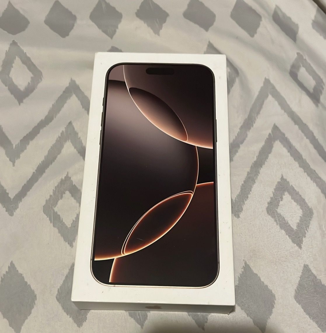 IPHONE 16 PRO MAX 256GB UNLOCKED