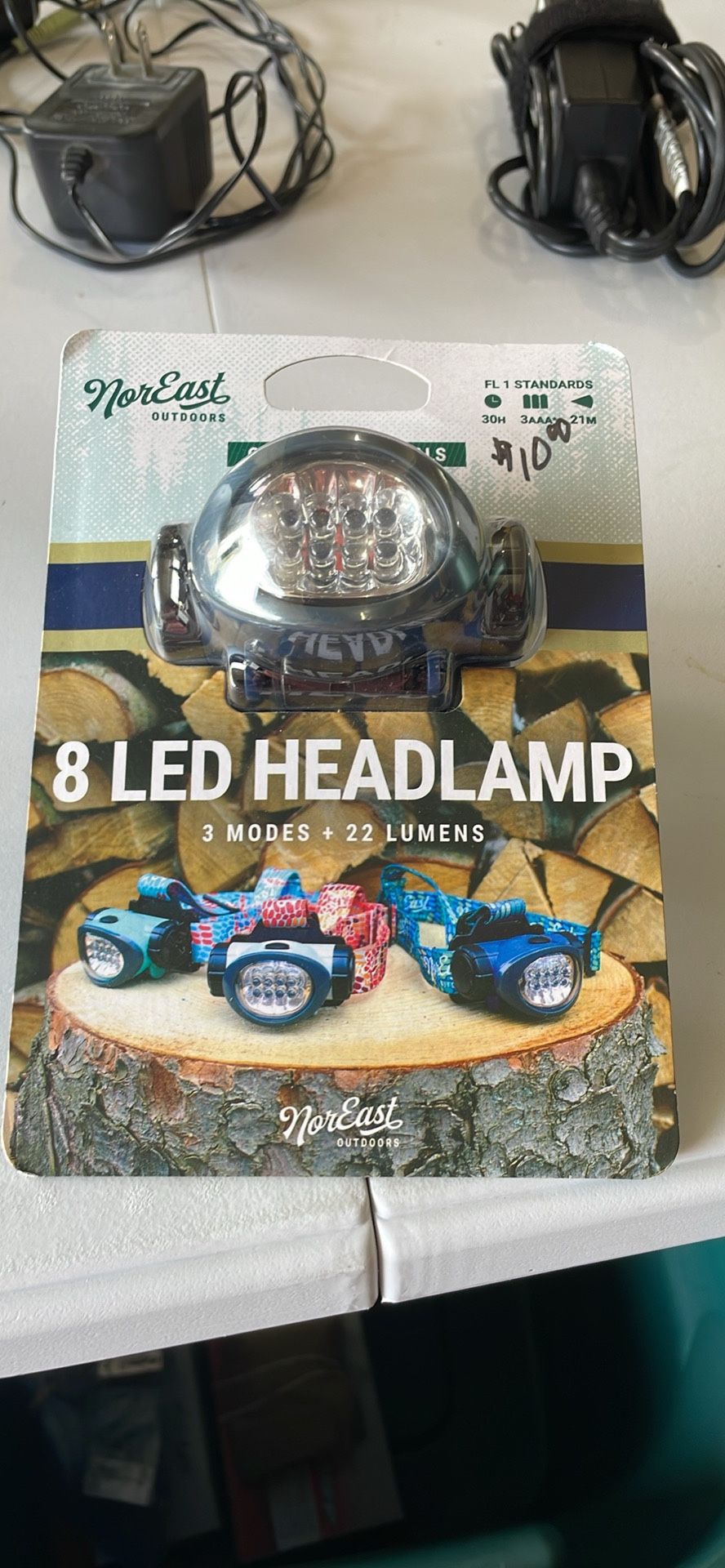 8 LED HEADLAMP 22 LUMENS