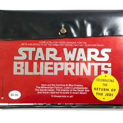 Star Wars Blue Print Set, Vintage